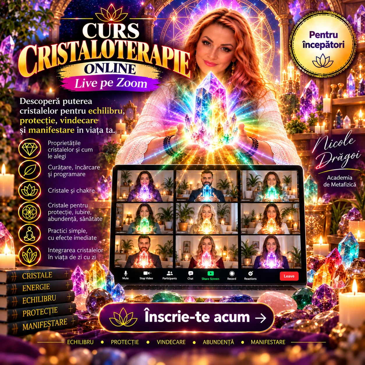 Curs Cristaloterapie